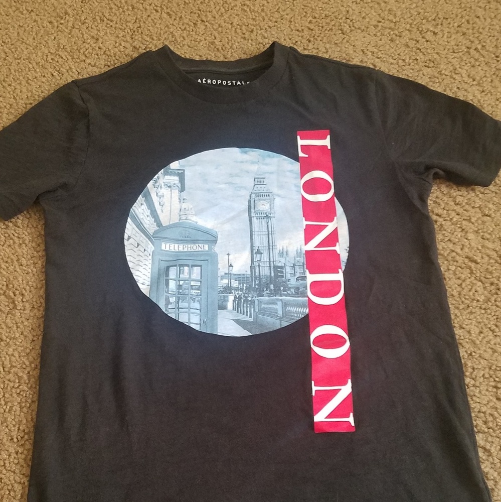 Aeropastle  graphic tee shirt XS young mens